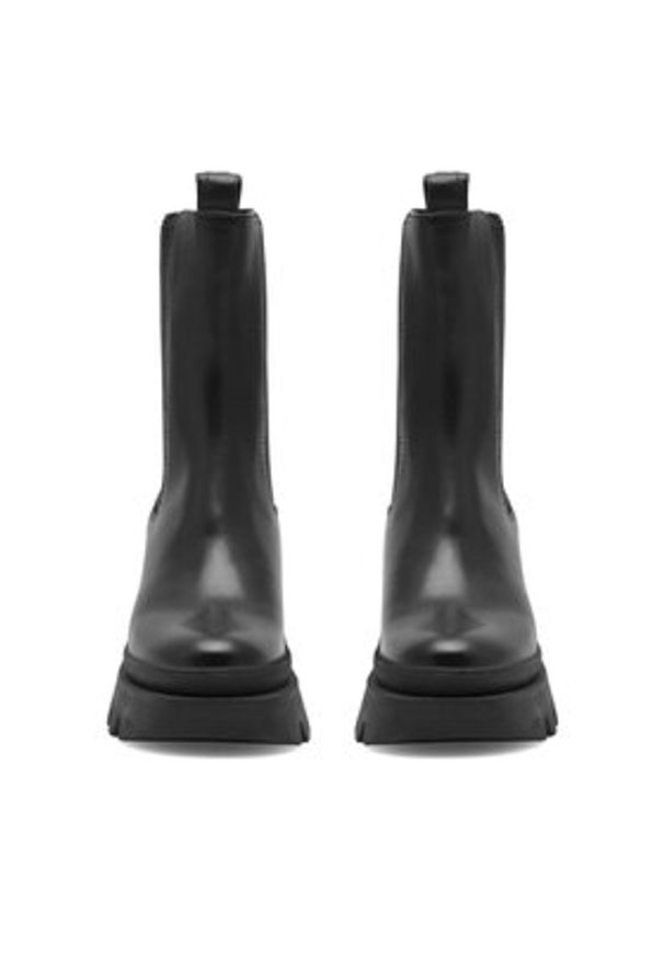 Badura Botki LAVAZZA-01 Czarny. Kolor: czarny. Materiał: materiał