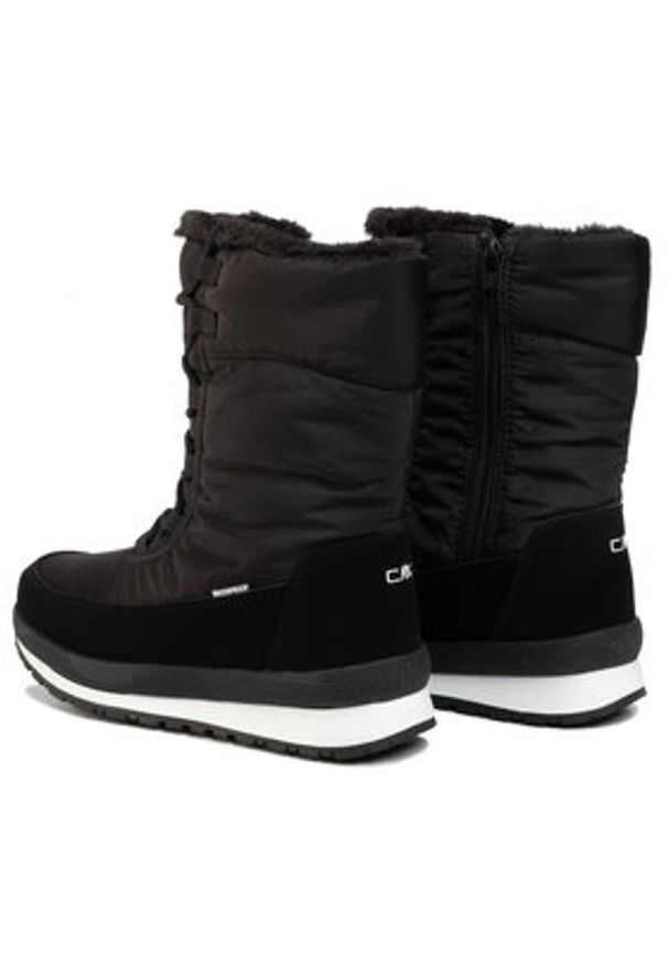 CMP Śniegowce Harma Wmn Snow Boot Wp 39Q4976 Czarny. Kolor: czarny. Materiał: materiał