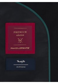 Pako Lorente - PAKO LORENTE – Wełniana marynarka garniturowa w kolorze czarnym. Okazja: na spotkanie biznesowe. Kolor: czarny. Materiał: wełna. Wzór: gładki. Styl: biznesowy #9