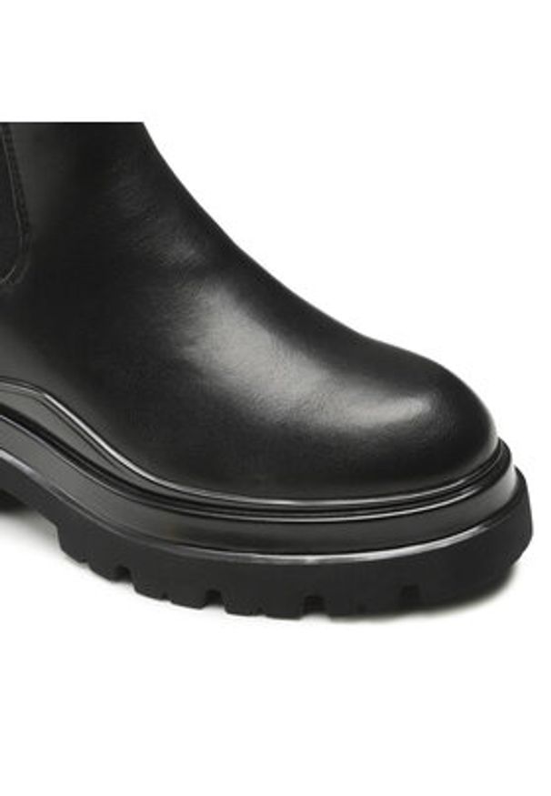 Jenny Fairy Botki WS139-01 Czarny. Kolor: czarny. Materiał: materiał