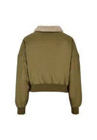 Urban Classics - Kurtka Pilotka Dla Kobiet. Kolor: zielony, wielokolorowy, beżowy. Sport: turystyka piesza