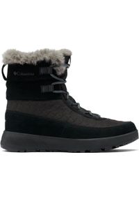 columbia - Buty Śniegowce Damskie Columbia Slopeside Peak Luxe Waterproof. Kolor: czarny. Sezon: zima