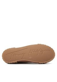 TOMMY HILFIGER - Tommy Hilfiger Sneakersy T3A9-32972-0315 S Brązowy. Kolor: brązowy