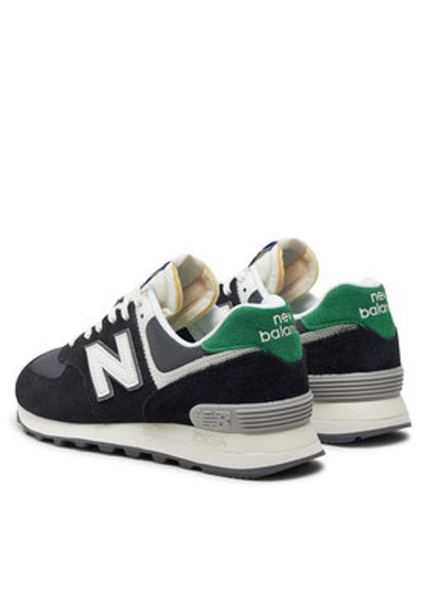 New Balance Sneakersy WL574YA1 Czarny. Kolor: czarny. Materiał: materiał. Model: New Balance 574
