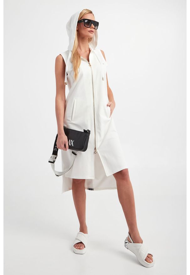 Armani Exchange - TOREBKA ARMANI EXCHANGE. Wzór: aplikacja. Dodatki: z aplikacjami