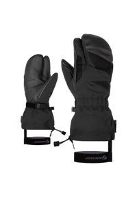 Ziener - Rękawice narciarskie męskie ZIENER Gaikuso Aquashield AW Lobster. Kolor: czarny. Sezon: zima. Sport: narciarstwo #1