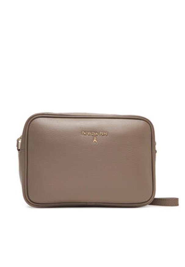 Patrizia Pepe Torebka CB8985/L001-B744 Brązowy. Kolor: brązowy. Materiał: skórzane