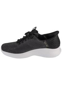 skechers - Buty do chodzenia męskie Skechers 232466OFWT. Kolor: wielokolorowy, czarny, szary. Materiał: syntetyk, tkanina, materiał. Szerokość cholewki: normalna. Sport: turystyka piesza