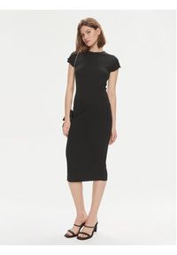 Calvin Klein Sukienka letnia Q-Nova K20K206537 Czarny Slim Fit. Kolor: czarny. Materiał: syntetyk. Sezon: lato #2