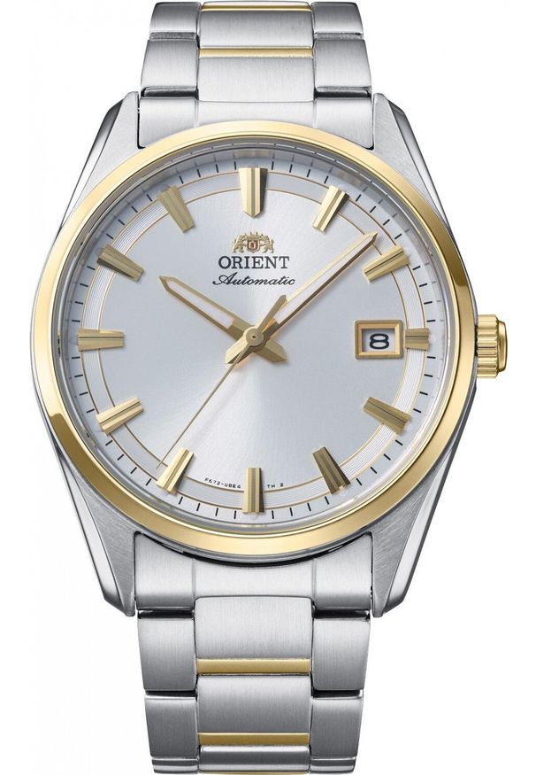 orient - Zegarek męski Orient RA-AC0R01S30B srebrny. Kolor: srebrny
