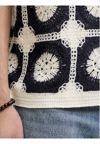 Jack & Jones Koszula Rorchard 12293276 Beżowy Loose Fit. Kolor: beżowy. Materiał: bawełna #4