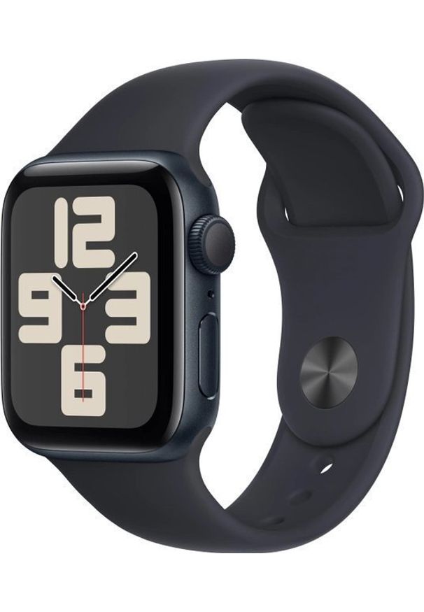 APPLE - Smartwatch Apple Watch SE GPS + Cellular 40mm Midnight Alu Sport S/M Granatowy (MXGC3QF/A). Rodzaj zegarka: smartwatch. Kolor: niebieski. Styl: sportowy