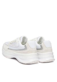 TOMMY HILFIGER - Tommy Hilfiger Sneakersy Th Sporty Chic Runner FW0FW09187 Biały. Kolor: biały. Materiał: zamsz, skóra #2