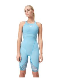 Strój kąpielowy startowy damski Speedo Lzr Ignite. Kolor: czerwony, niebieski, wielokolorowy