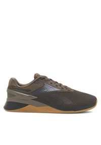 Reebok Sneakersy 100033785-W Brązowy. Kolor: brązowy. Materiał: materiał, mesh #1