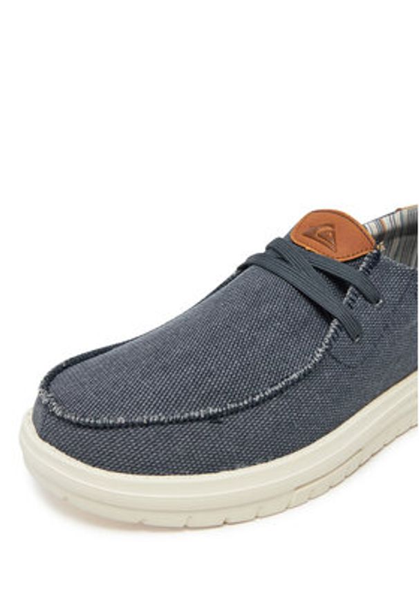 Quiksilver Półbuty WADE-02 Granatowy. Kolor: niebieski. Materiał: materiał