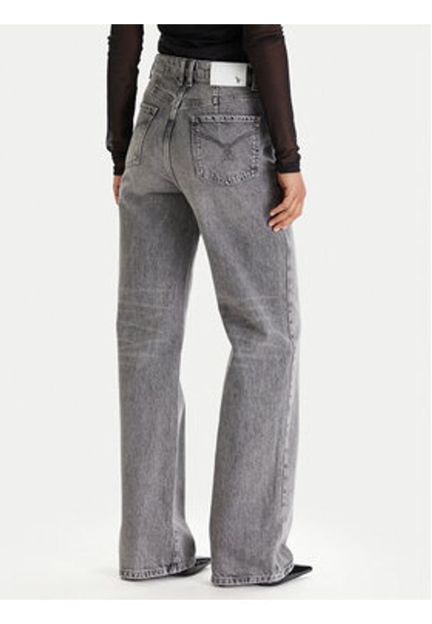 Patrizia Pepe Jeansy 8P0487/D1WZN-S757 Szary Regular Fit. Kolor: szary
