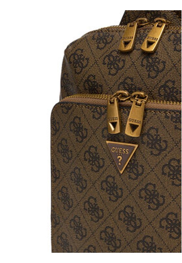 Guess Saszetka HMMILO P5226 Brązowy. Kolor: brązowy. Materiał: skóra