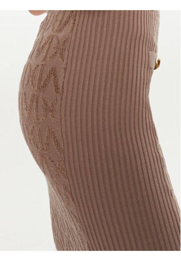 Marciano Guess Spódnica ołówkowa Hermione 4BGD01 5661Z Brązowy Slim Fit. Kolor: brązowy. Materiał: syntetyk