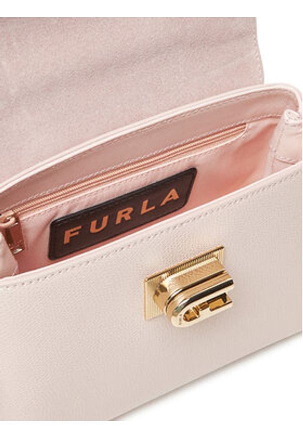 Furla Torebka 1927 WB00109 ARE000 0496S Różowy. Kolor: różowy. Materiał: skórzane
