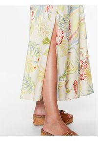 TwinSet - TWINSET Spódnica midi 231TT2495 Kolorowy Regular Fit. Materiał: bawełna. Wzór: kolorowy