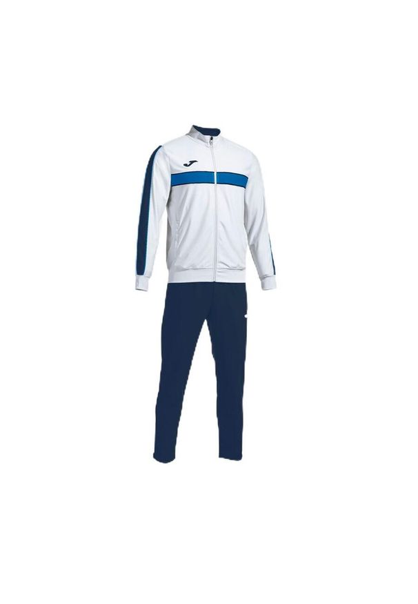 Dres Joma Victory Biały. Kolor: niebieski, wielokolorowy, biały. Materiał: poliester. Sport: piłka nożna