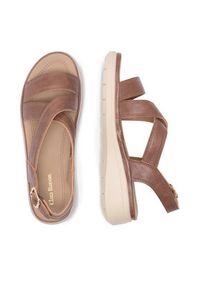 Clara Barson Sandały WYL0510-02 Brązowy. Kolor: brązowy. Materiał: syntetyk #8