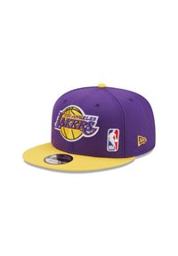 New Era - Czapka 9fifty Los Angeles Lakers. Kolor: żółty, wielokolorowy, fioletowy #1