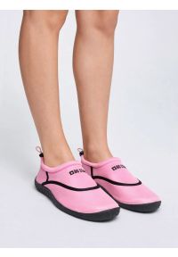 Big-Star - Buty damskie do wody różowe NN274A800 601. Okazja: na plażę. Nosek buta: okrągły. Kolor: różowy. Materiał: materiał, guma. Wzór: kolorowy. Styl: wakacyjny, sportowy #4