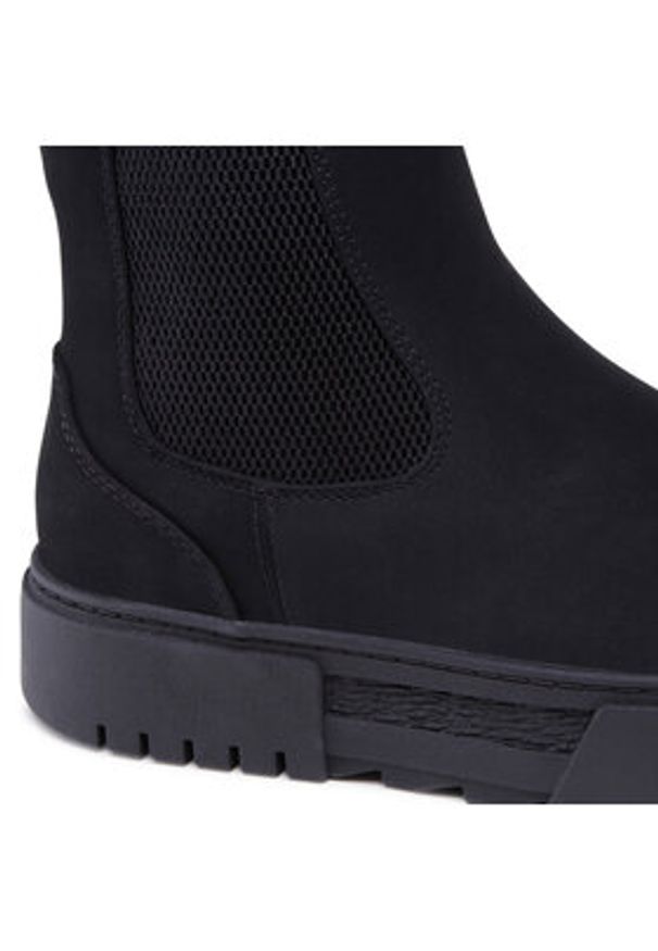 Jenny Fairy Sztyblety WS5895-01 Czarny. Kolor: czarny. Materiał: skóra