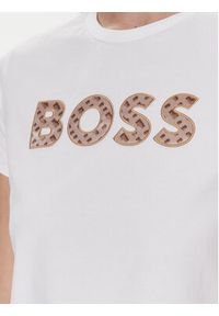 BOSS - Boss T-Shirt Eventsa4 50508498 Beżowy Regular Fit. Kolor: beżowy. Materiał: bawełna #4