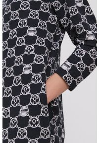 Moschino Underwear - Bluza piżamowa. Kolor: czarny. Długość: długie #5