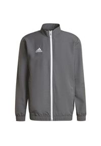 Adidas - Dziecięca bluza dresowa adidas Entrada 22. Kolor: czarny, szary, wielokolorowy. Materiał: dresówka. Sport: piłka nożna