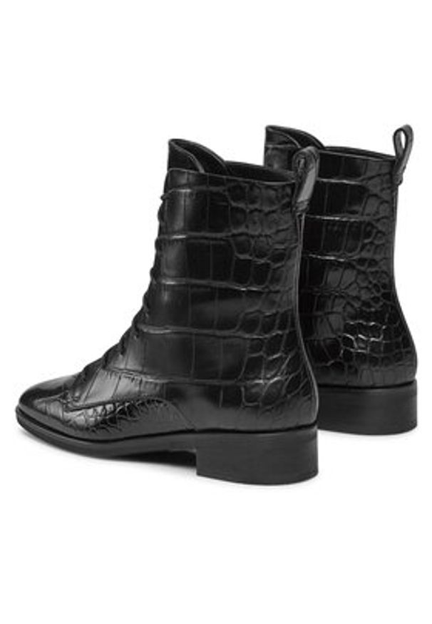 BALAGAN - Balagan Trzewiki Tzava Czarny. Kolor: czarny. Materiał: skóra, lakier