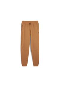 Puma - Męskie spodnie RAD/CAL PUMA Caramel Latte Beige. Kolor: beżowy. Materiał: dzianina. Sport: fitness
