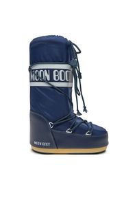 Śniegowce Moon Boot. Kolor: niebieski #1