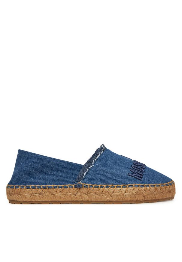 Love Moschino - Espadryle LOVE MOSCHINO. Kolor: niebieski