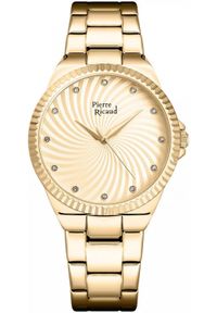 Zegarek damski Pierre Ricaud P22073.1111Q CYRKONIE złoty. Kolor: złoty #1