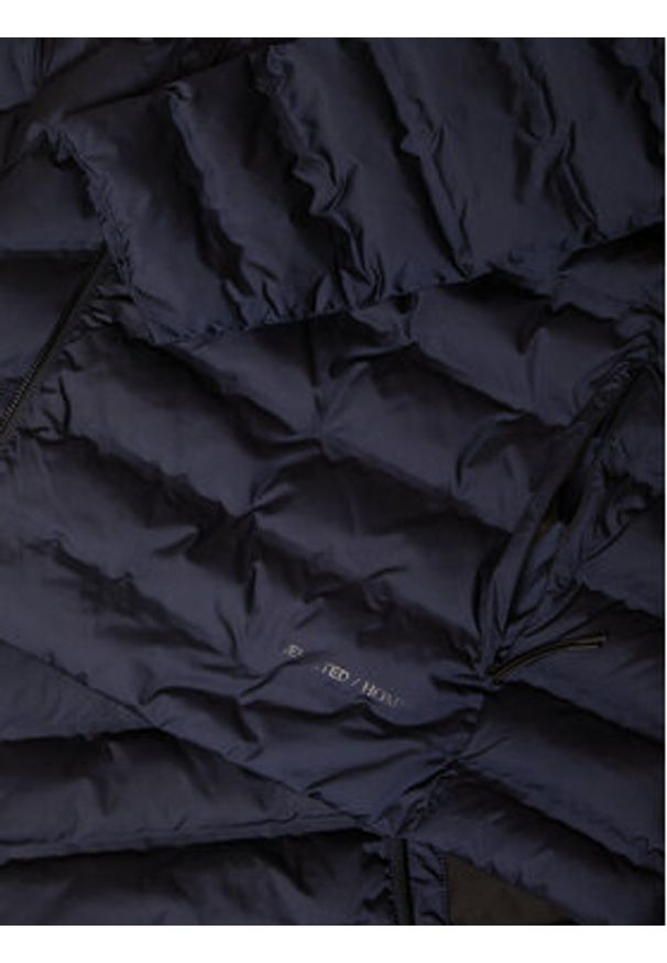 Selected Homme Kurtka przejściowa 16089395 Granatowy Regular Fit. Kolor: niebieski. Materiał: syntetyk