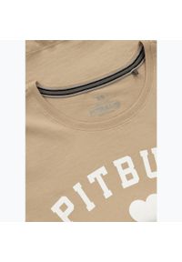 PITBULL - Koszulka damska Pitbull Love PB. Kolor: beżowy