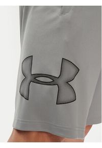 Under Armour Szorty sportowe Ua Tech Graphic Short 1306443-035 Szary Loose Fit. Kolor: szary. Materiał: syntetyk. Styl: sportowy #3