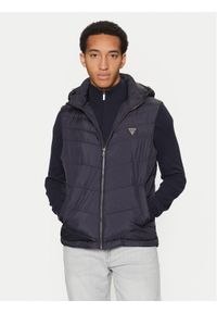 Guess Kamizelka M5RN21 WCQA2 Granatowy Regular Fit. Kolor: niebieski. Materiał: syntetyk #1