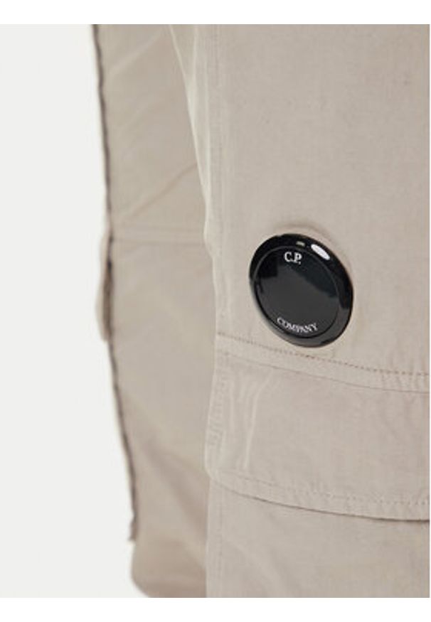 C.P. Company Spodnie materiałowe 19CMPA173A110324G Szary Regular Fit. Kolor: szary. Materiał: bawełna