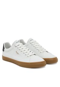 Pepe Jeans Tenisówki Kenton Base PMS300003 Écru. Materiał: skóra #3