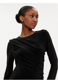 NORMA KAMALI Sukienka koktajlowa KK3223PL841001 Czarny Slim Fit. Kolor: czarny. Materiał: syntetyk. Styl: wizytowy #3