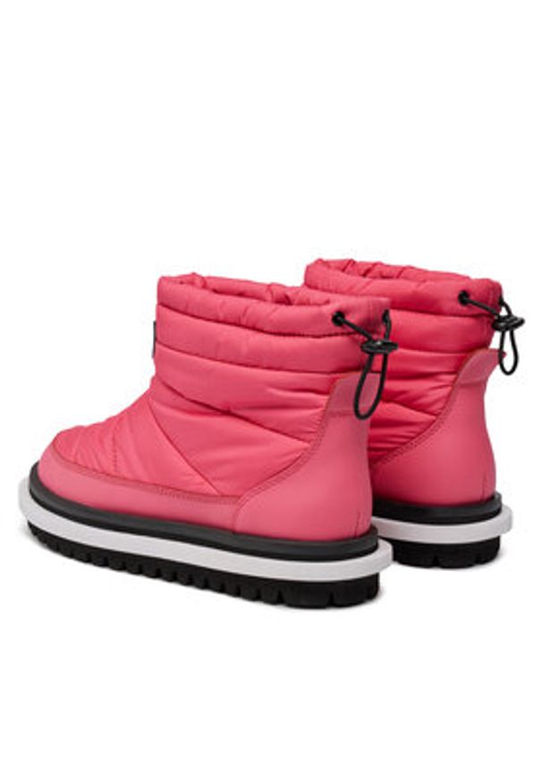 Tommy Jeans Botki Tjw Padded Flat Boot EN0EN02292 Różowy. Kolor: różowy. Materiał: materiał