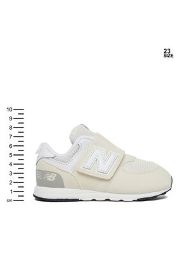 New Balance Sneakersy NW574EVW Kremowy. Kolor: kremowy. Materiał: materiał. Model: New Balance 574