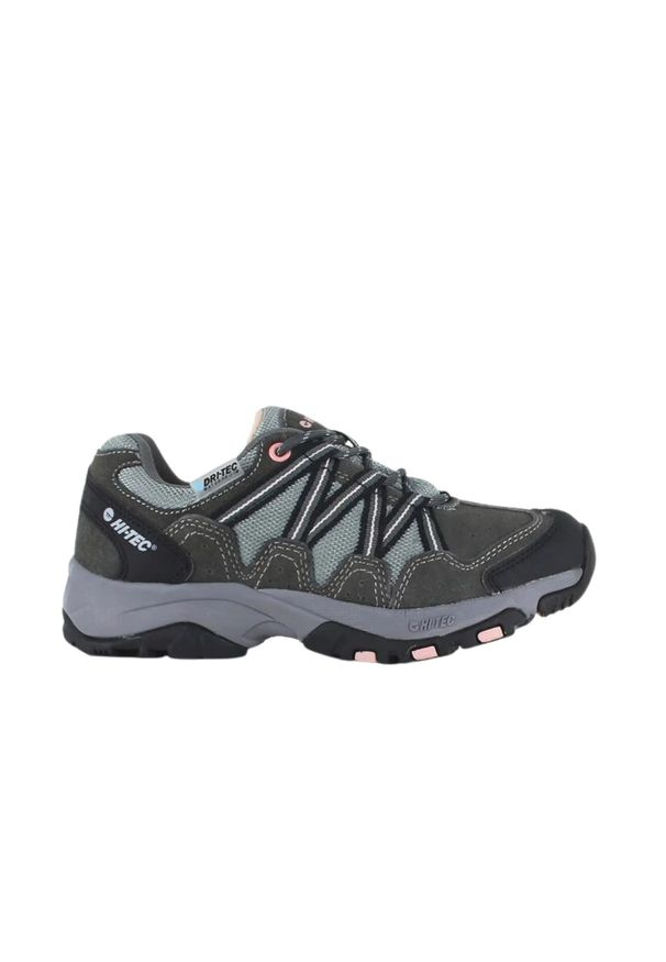 Hi-tec - HI-TEC Florence Low WP - niskie buty wodoodporne. Okazja: na co dzień. Kolor: zielony, szary, wielokolorowy. Styl: casual, sportowy. Sport: turystyka piesza