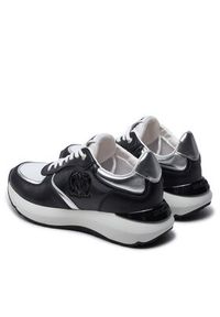 Love Moschino - LOVE MOSCHINO Sneakersy JA15455G0LIN100A Czarny. Kolor: czarny. Materiał: skóra #6