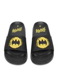 Klapki Batman. Kolor: czarny. Wzór: motyw z bajki #1
